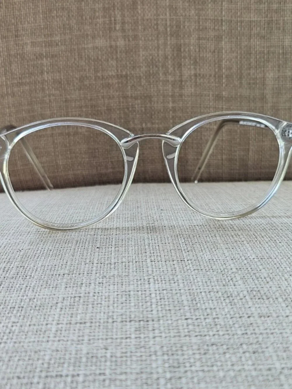 Kirkland Signature Glasses Frame Crystal Clear MOOSE Eyewear Eyeglasses Italy